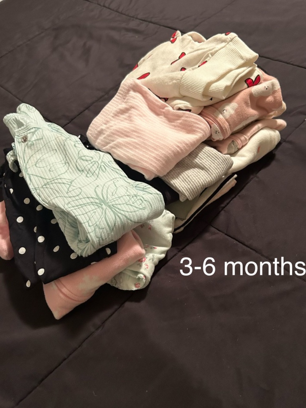 3-6 month bundle of onesies, pants, sweatshirts- amazing condition!